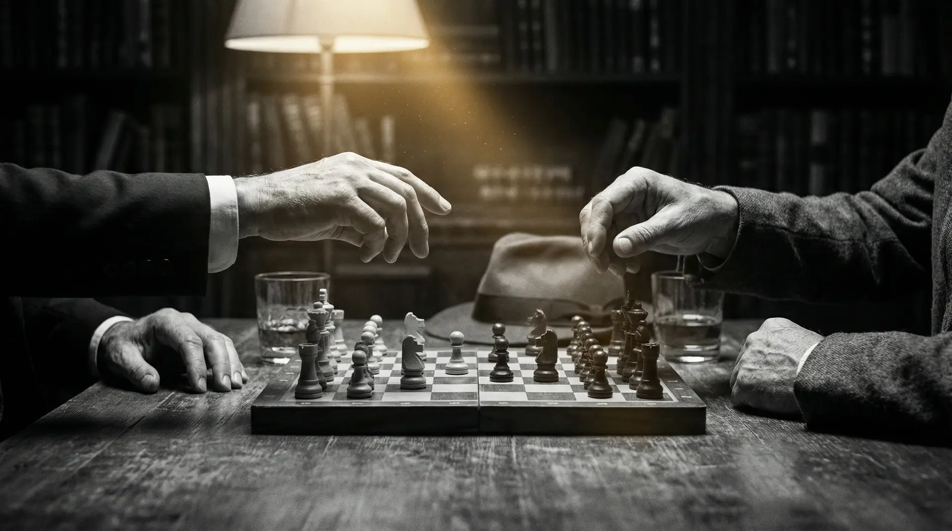 十八款夜间禁用软件APP糖心免费 艺术探索系列 - 非线性叙事，棋盘上的对弈象征命运的交错